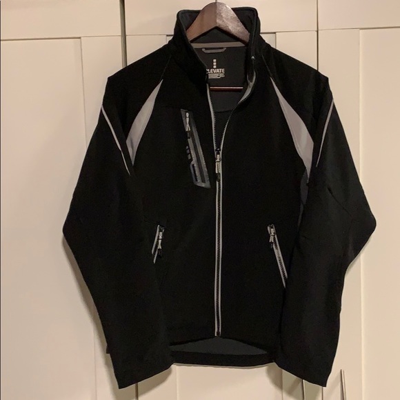 Women's Black/Grey/Sliver Softshell Jacket - Picture 2 of 4